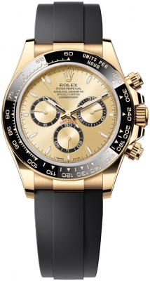 replica Rolex Cosmograph Daytona Yellow Gold Mens Watch 126518LN Golden