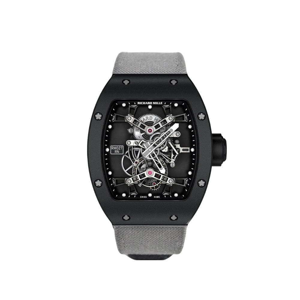 best replica Richard Mille RM 027 Carbon Tourbillon watch