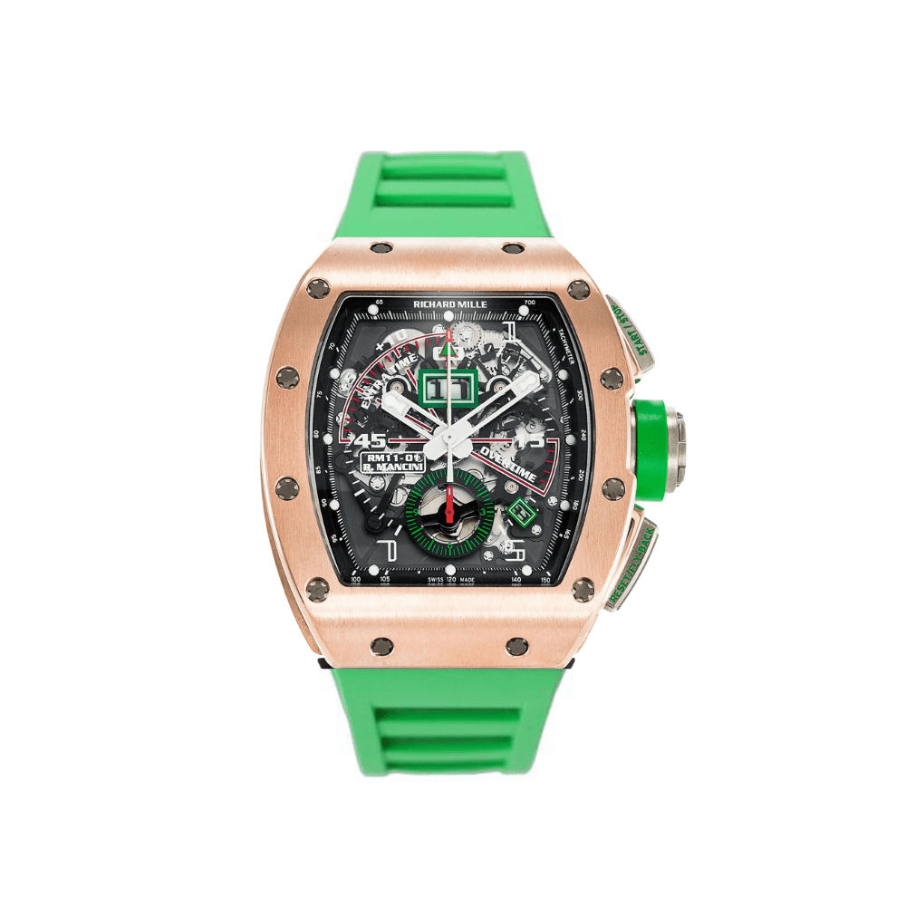 best replica Richard Mille RM 011-01 Robert Mancini Chronograph Flyback Rose Gold watch