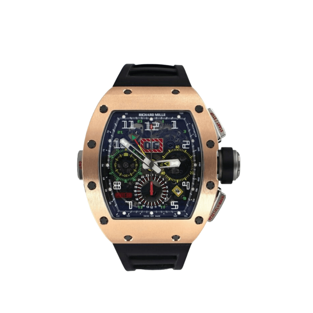 best replica Richard Mille RM 11-02 GMT Rose Gold watch