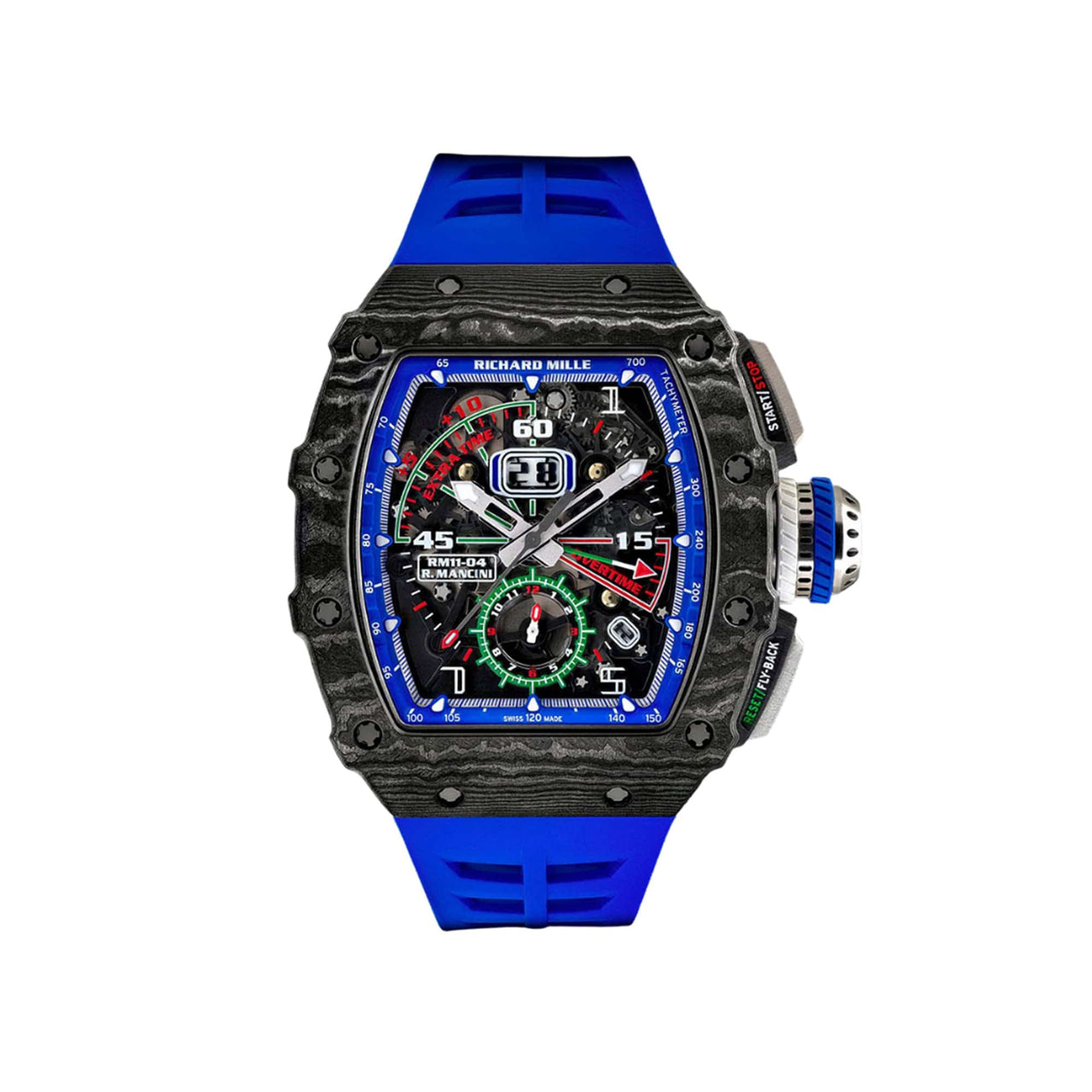 best replica Richard Mille RM 11-04 Mancini Carbon TPT watch