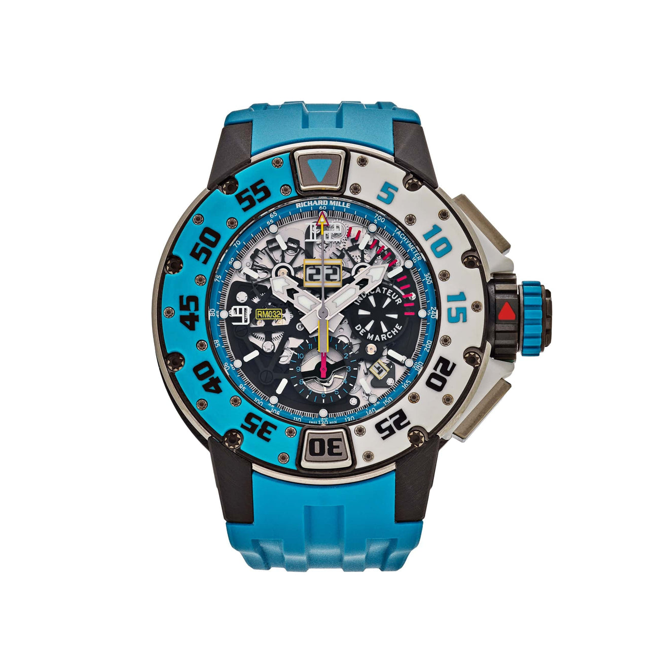 best replica Richard Mille RM 032 Automatic Flyback Chronograph Les Voiles de Saint Barth Limited Edition watch