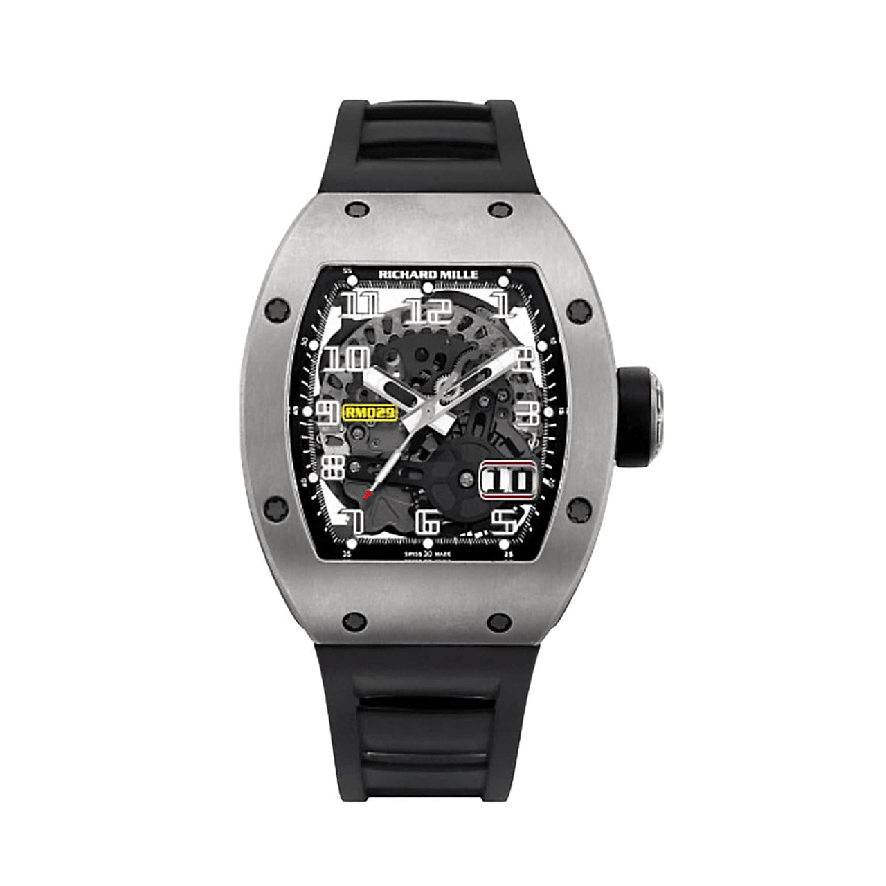 best replica Richard Mille RM 029 Oversized Date Titanium watch