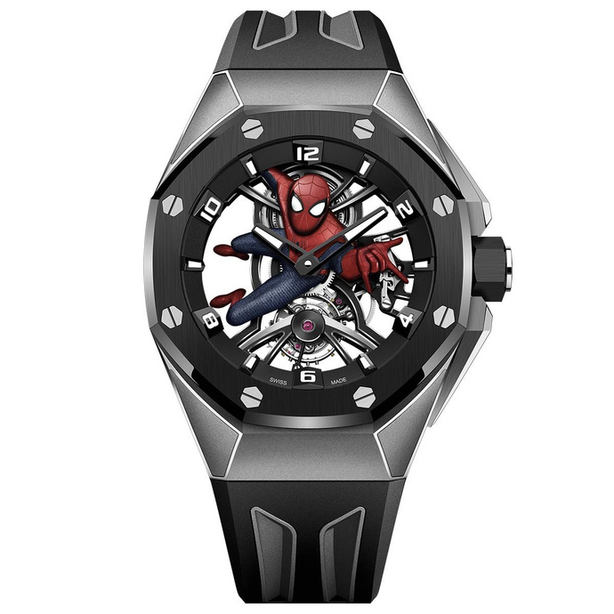 replica Audemars Piguet Royal Oak Concept Tourbillon “Spider-Man” 26631IO.OO.D002CA.01 watch