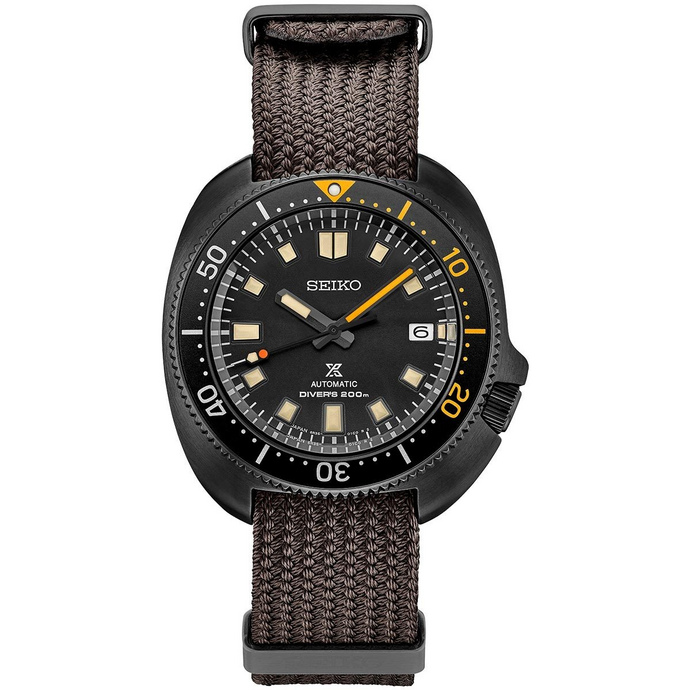 replica Seiko Prospex 1970 Diver's Watch Re-Interpretation Black Series Limited Edition SPB257 watch