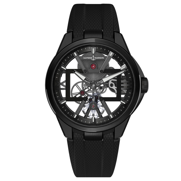 replica watch Ulysse Nardin Skeleton X 3713-260-3/BLACK