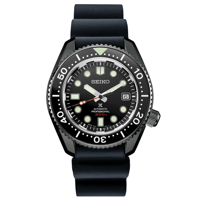 replica Seiko Prospex 'Black Series' Limited Edition Saturation Diver SLA035 watch