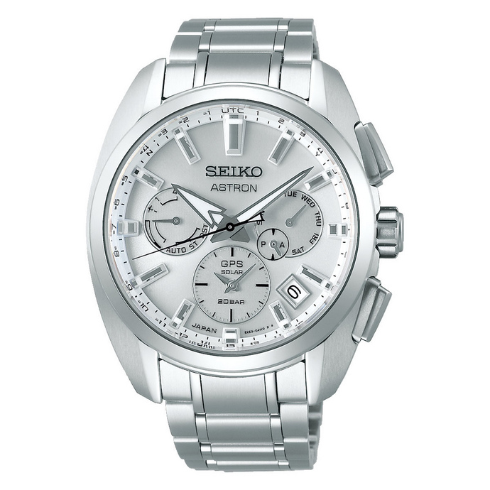 replica Seiko Astron GPS Solar 5X53 Dual-Time Sport Titanium SSH063J1 watch