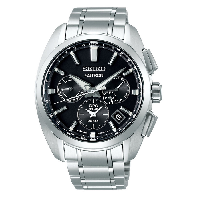 replica Seiko Astron GPS Solar 5X53 Dual-Time Sport Titanium SSH067J1 watch