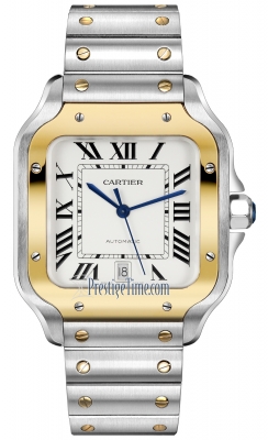 Cartier replica Santos De Cartier replica Large Mens Watch w2sa0009