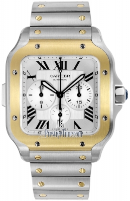 Cartier replica Santos De Cartier replica Chronograph Mens Watch w2sa0008