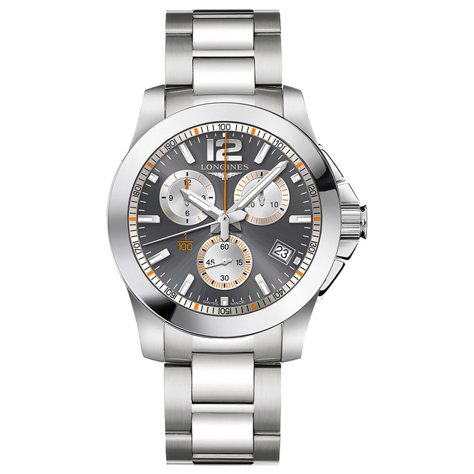 replica watch Conquest 1/100th Roland Garros L3.700.4.79.6