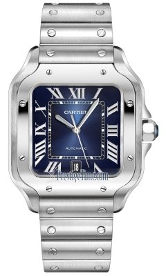 Cartier replica Santos De Cartier replica Large Mens Watch wssa0030